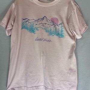 Vintage Crested Butte Pink Shirt M